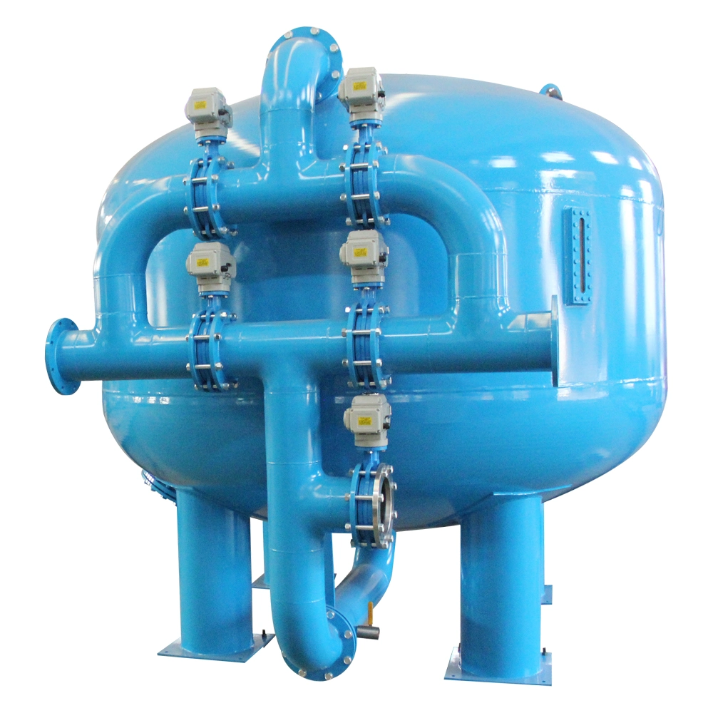 Multimedia Filtration Pressure Filter Automatic Backwash