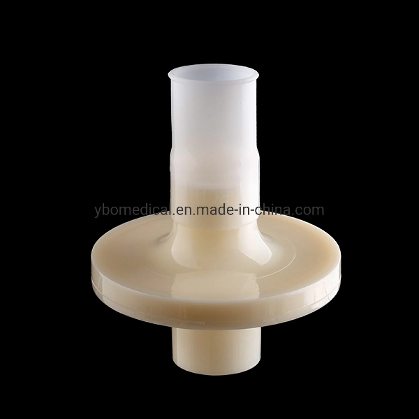 Lung Pulmonary Function Bvf Spirometer Hme Virus Filter with Mouthpiece