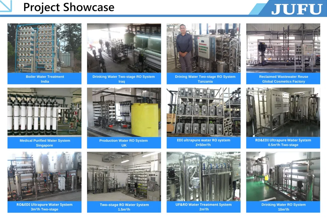 6tph UF Water Treatment Equipment Ultrafiltration System for River Water Well Water Purification