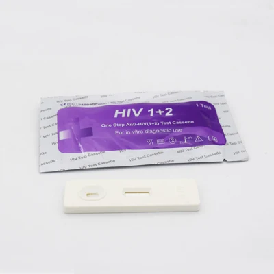 Genauigkeit über 99 % Ein-Schritt-HIV-Teststreifen/Kassette